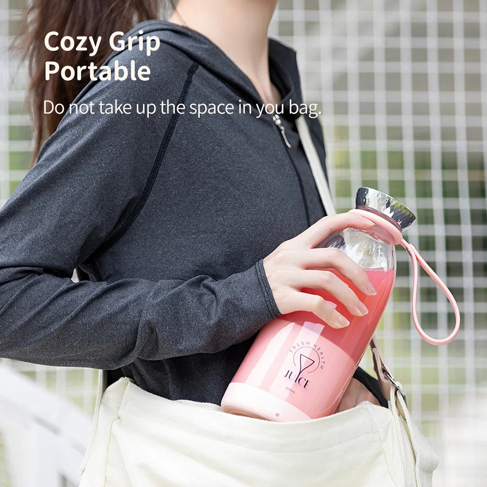 Portable Wireless Fruit Mixer - USB Chargeable