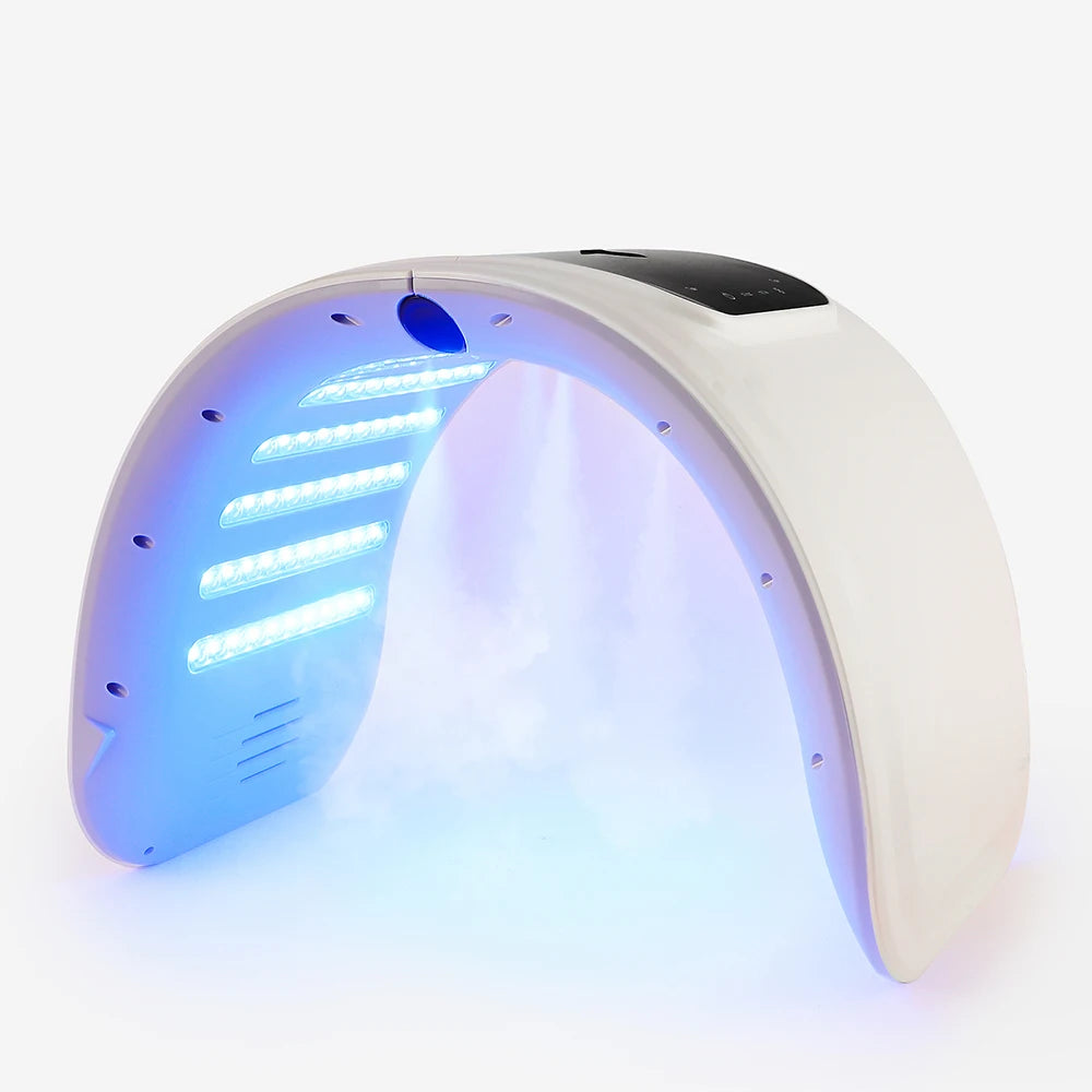 Photon LED Face Mask - 7 Light Colors - Nano Spray - Beauty Machine, Deep Moisturize, Skin Care, Home Use, LED Beauty Mask