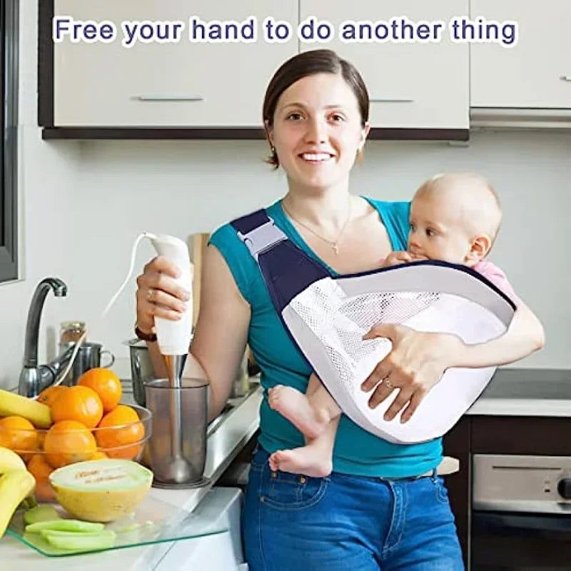 3D Mesh Baby Wraps - Adjustable Toddler Shoulder Strap -