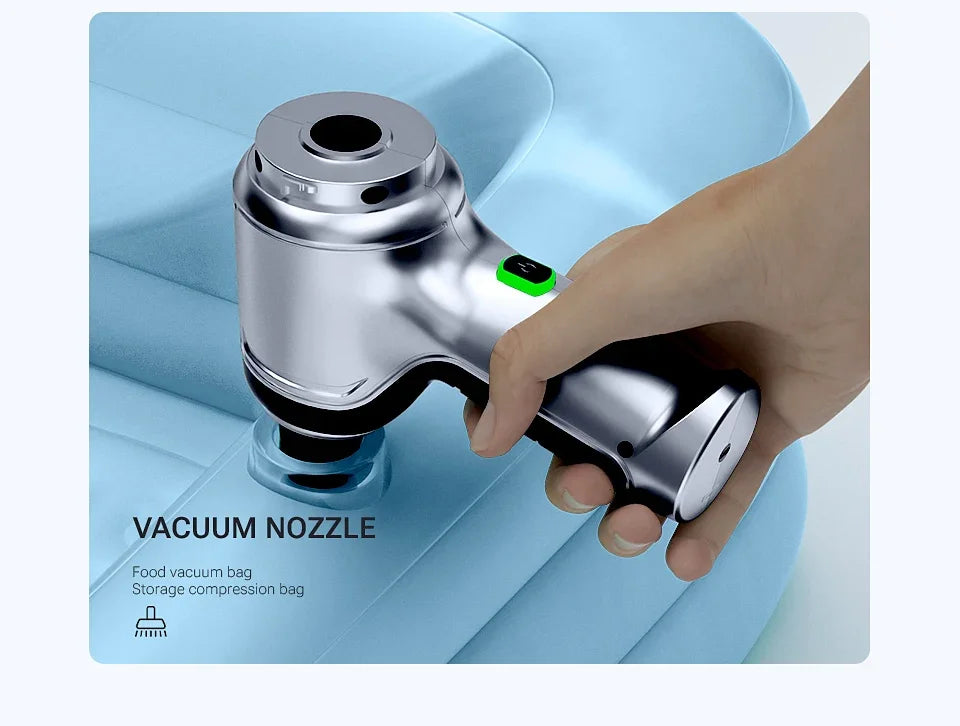 New Mini Portable Car Vacuum Cleaner - Powerful Handheld Wireless Cleaner with One Click Dust Removal