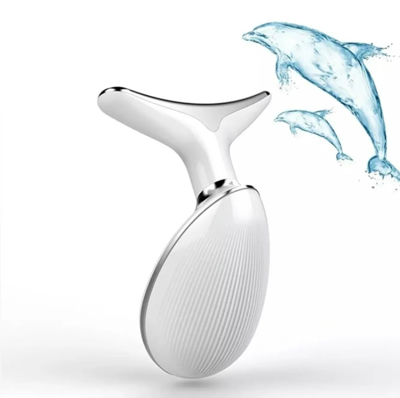 7 in 1 Rejuvenation Instrument - Infrared - Neck & Face Skin Massager & Vibration - 1 Piece Set Portable - USB Charger