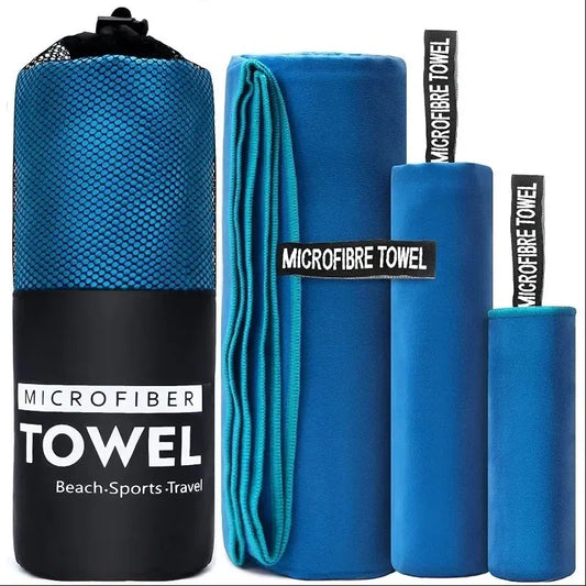 Quick-Drying Micro Fiber Sports Towel - 40"x80" - Swimming, Gym, Fitness, Camping, Running, Beach, Etc.