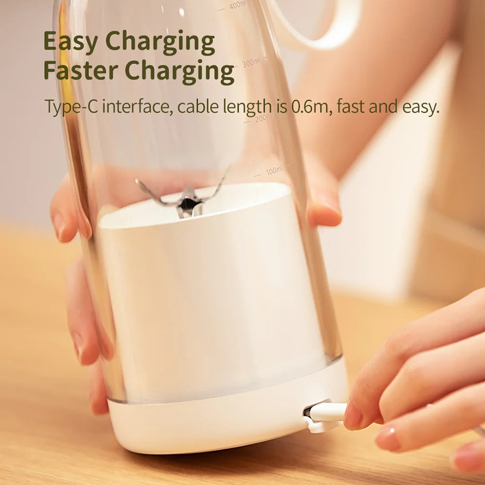 Portable Wireless Fruit Mixer - USB Chargeable