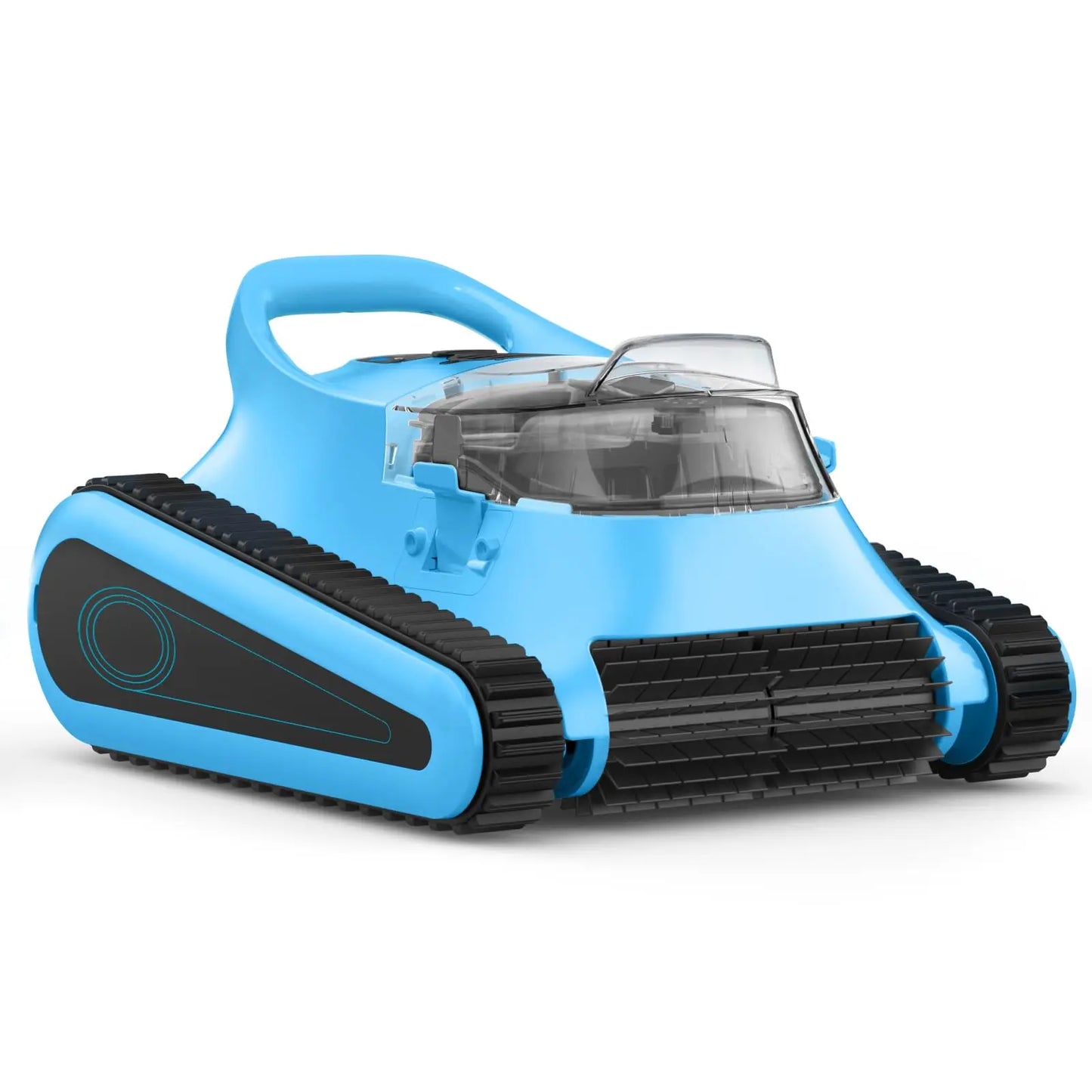(2025 New) Seauto Crab Pro Cordless Robotic Cleaner - For Inground Pools Up To 2000 Sq.ft, & Waterline Cleaning Vacuum