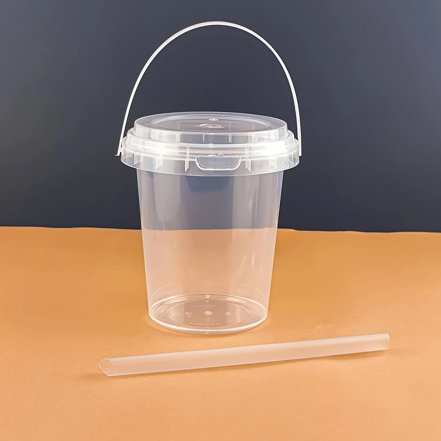 10pcs 33.81oz Large Plastic Cups with Lids & Straws - Reusable, Bpa-Free. Beverage Tumblers for Iced Drinks