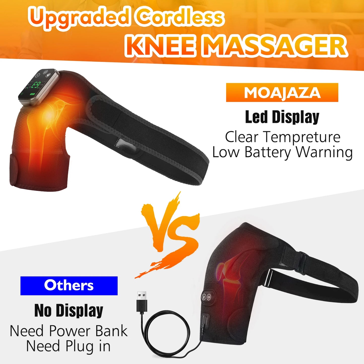 VIP Electric Shoulder Massager - Heating Pad - Vibration Massage - Support Belt - Shoulder Thermal Brace