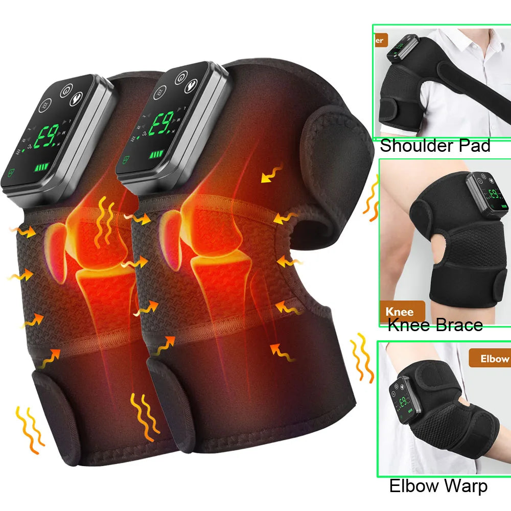 VIP Electric Shoulder Massager - Heating Pad - Vibration Massage - Support Belt - Shoulder Thermal Brace