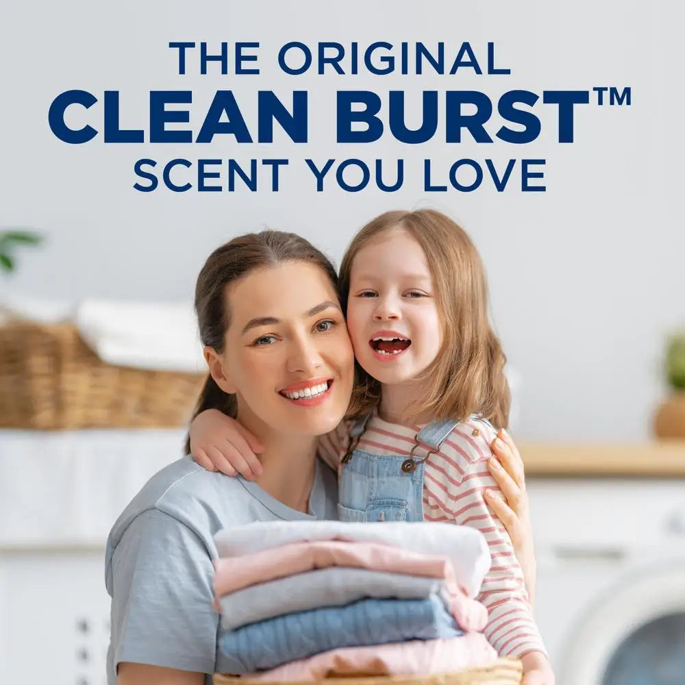 Powerful ARM & HAMMER Clean Burst Liquid Laundry Detergent - 200 Loads - Concentrated Stain Fighter - Fresh Scent - Low-Suds Formula