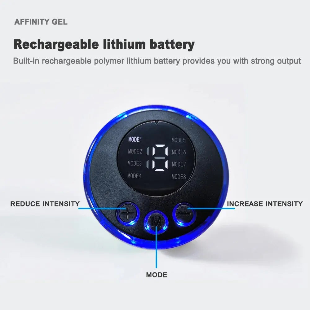 USB Rechargeable Abdominal Muscle Trainer - Portable Abdominal Muscle Massager - Electronic Training Belt, Exercise, Fitness Equipment