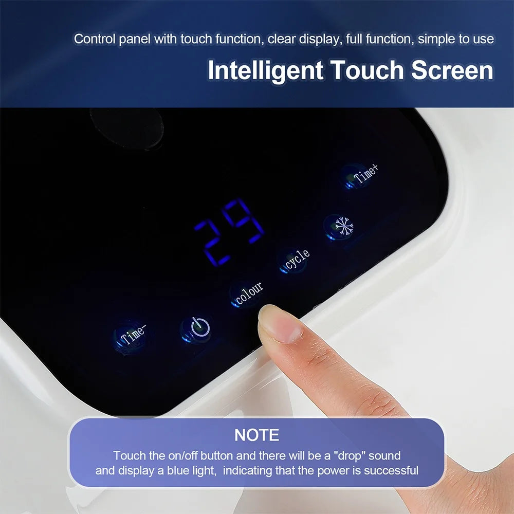 Photon LED Face Mask - 7 Light Colors - Nano Spray - Beauty Machine, Deep Moisturize, Skin Care, Home Use, LED Beauty Mask