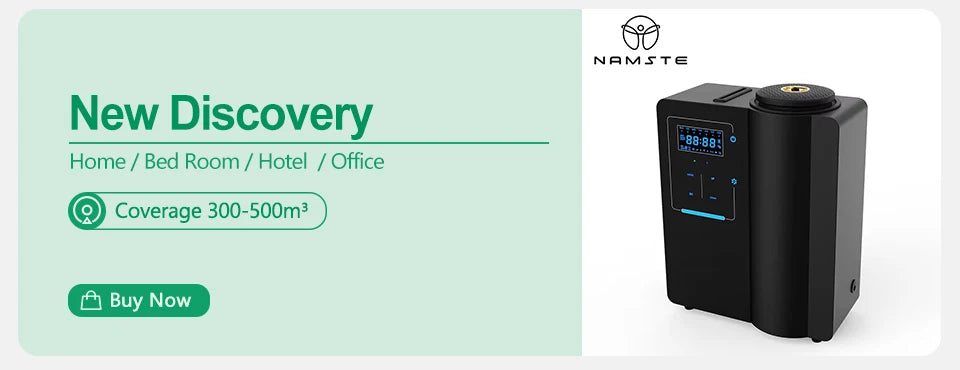 NAMSTE 4000m³ Fragrance Diffuser - Smart Timing Scent Air Machine - HVAC Aroma Diffuser - Electric Air Freshener
