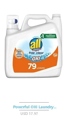 Oxi-Clean Oxygen-Powered Stain Remover - Powder All Purpose Laundry & Home Cleaner - 5lb Container - 101 Uses Formula