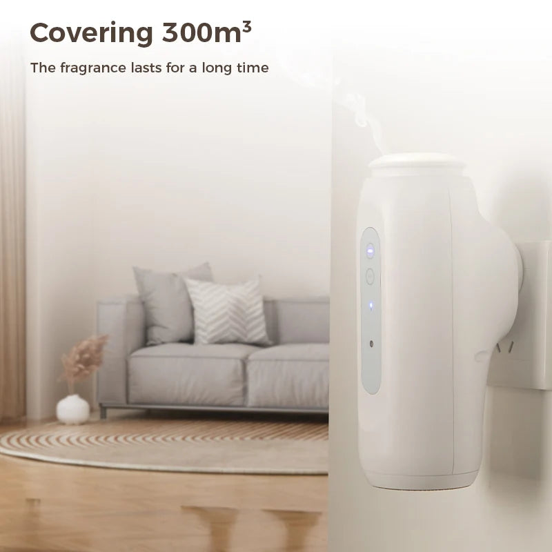 300m³ Wall Mounted Bluetooth Control - Fragrance Diffuser - Home Scent Air Freshener - Air Purifier - Oil Diffuser