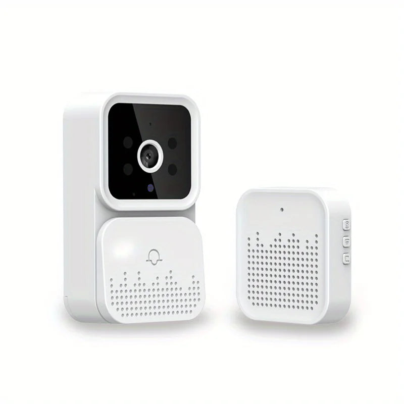 Wireless Smart Video Doorbell - 2.4GWiFi - 2-Channel Audio - Night Vision - SD Card/Cloud Storage - Home Security Surveillance Camera