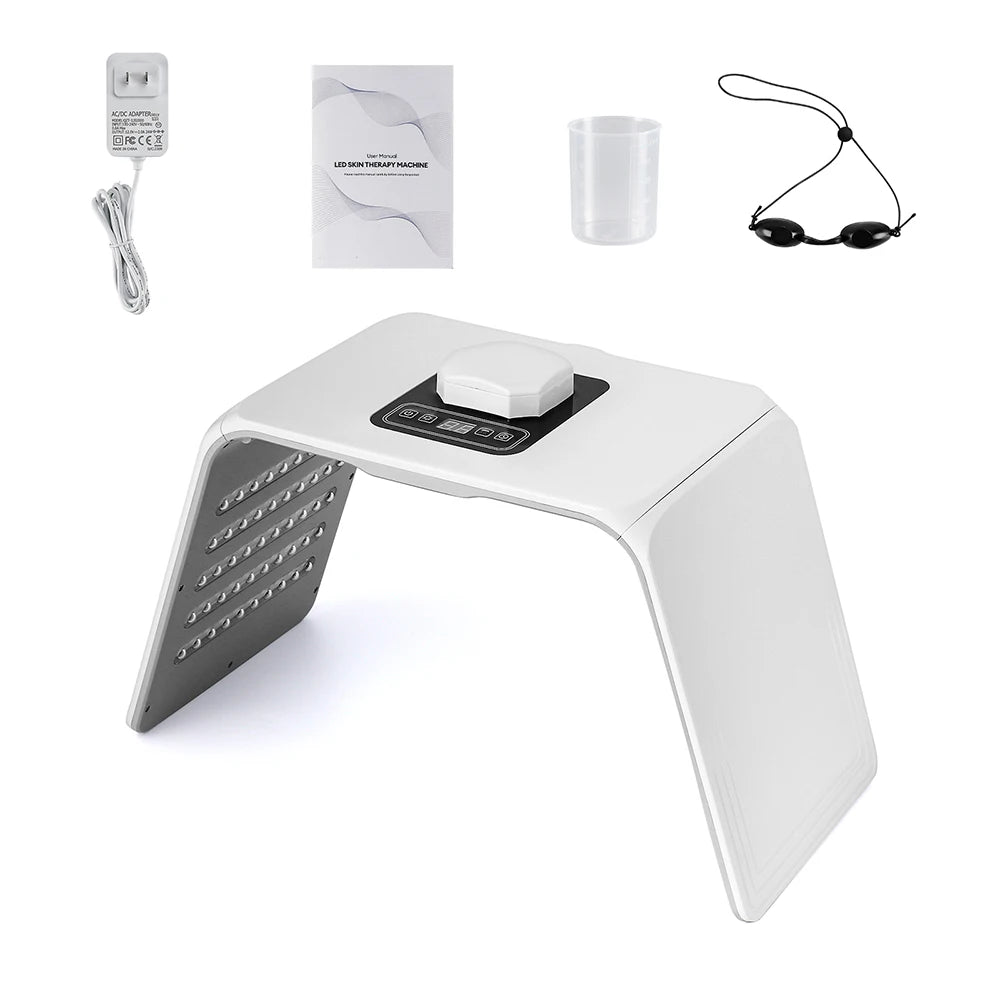 Photon LED Face Mask - 7 Light Colors - Nano Spray - Beauty Machine, Deep Moisturize, Skin Care, Home Use, LED Beauty Mask