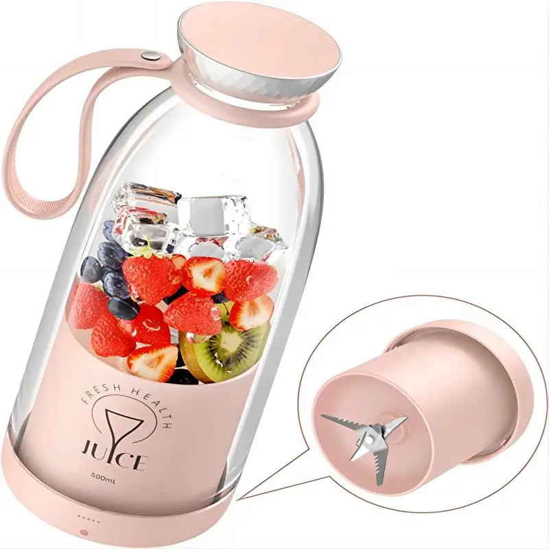 Portable Wireless Fruit Mixer - USB Chargeable