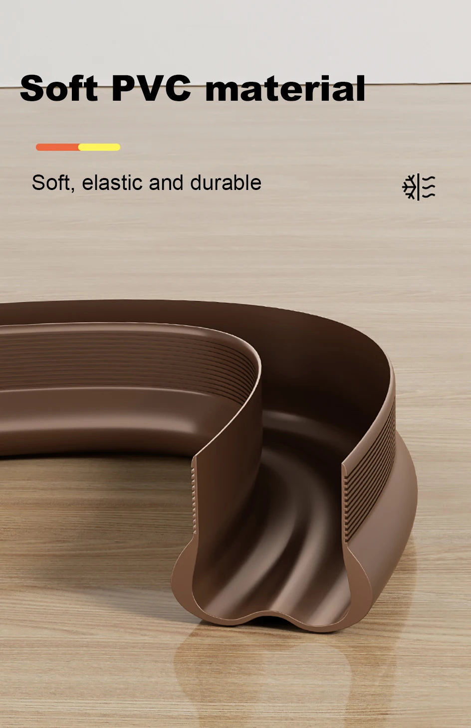 Flexible Door Bottom Sealing Strip - Door Gap Under Door Draft Stopper