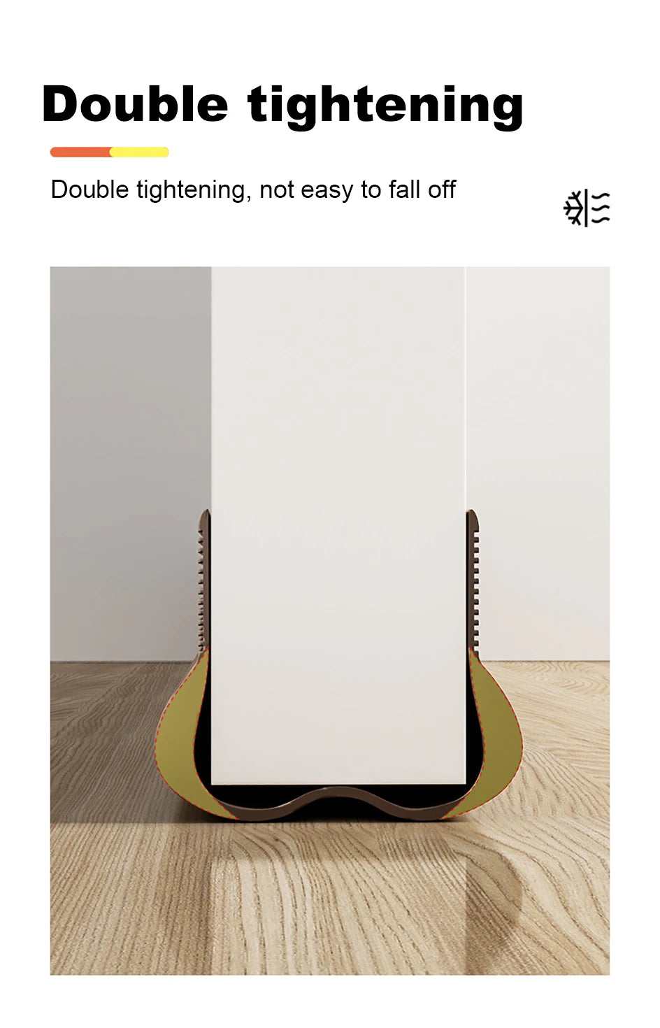 Flexible Door Bottom Sealing Strip - Door Gap Under Door Draft Stopper