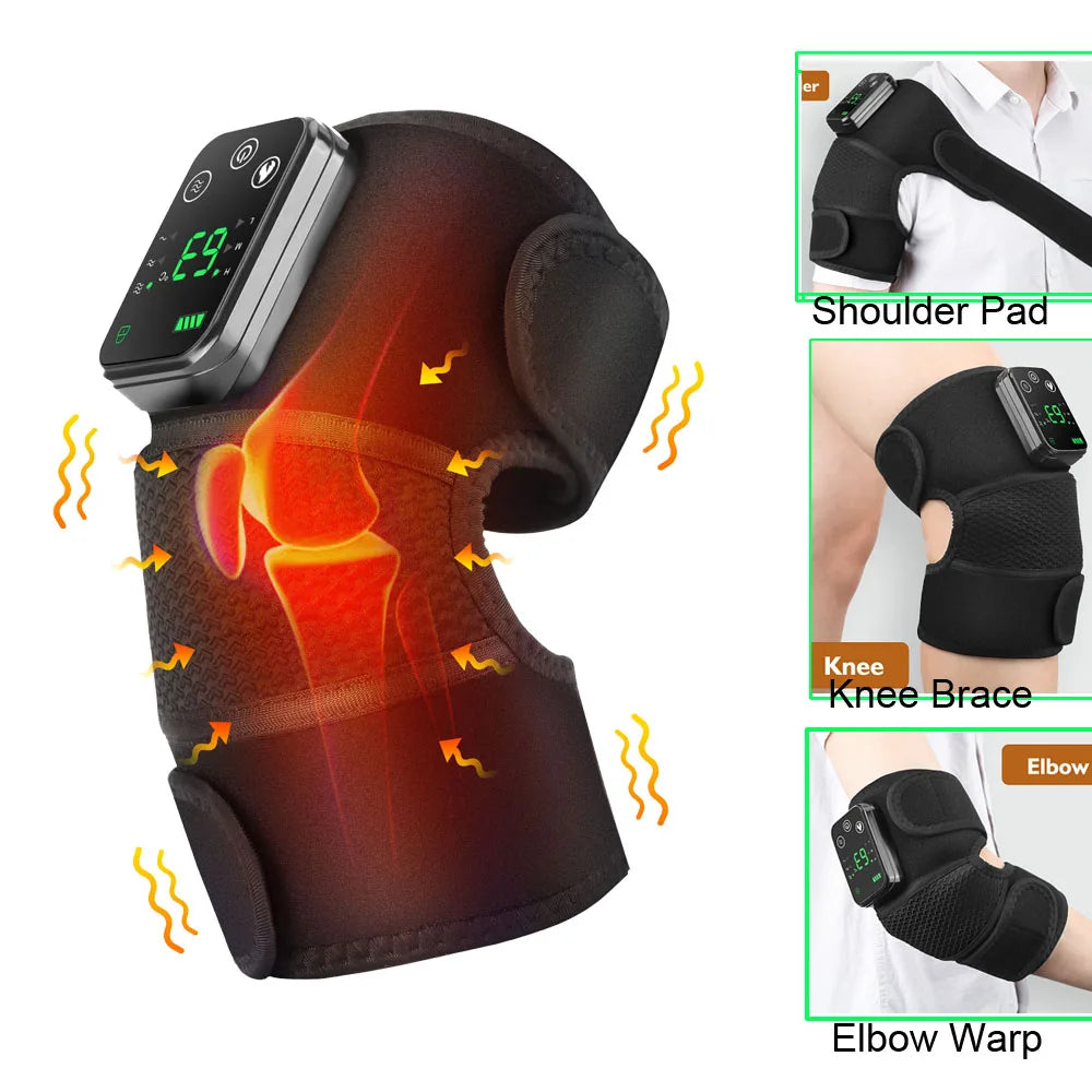 VIP Electric Shoulder Massager - Heating Pad - Vibration Massage - Support Belt - Shoulder Thermal Brace