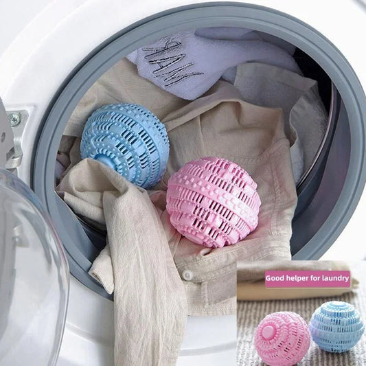 Laundry Balls for Washing Machine - Eco Friendly Wash Ball & Detergent Alternative