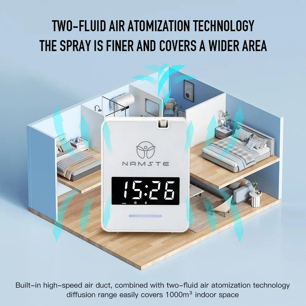 Namste Aroma Diffuser Machine - 1000m³ Large Room, Home Air Fresheners - Smart Electric Aromatic Oasis Fragrance Diffuser