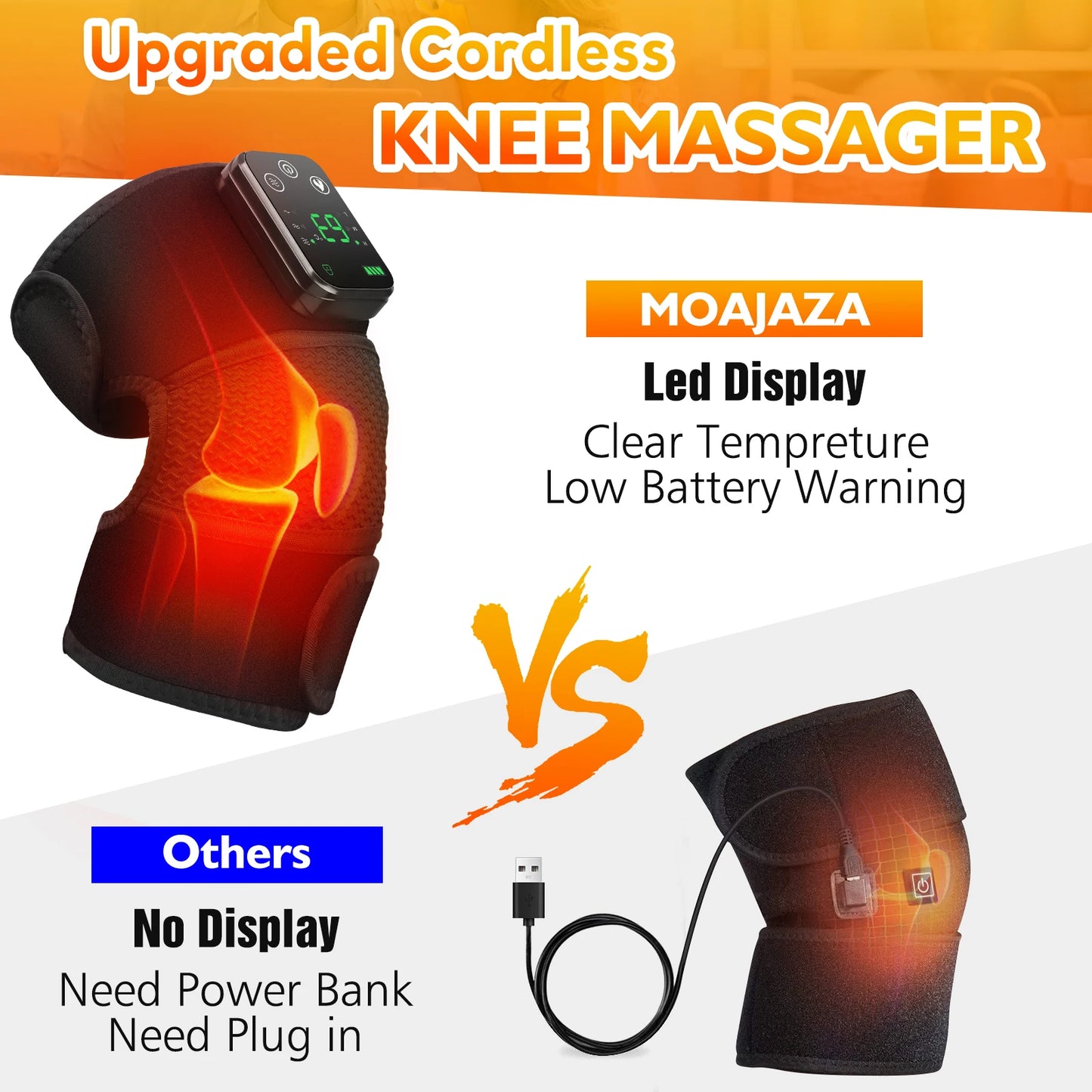 VIP Electric Shoulder Massager - Heating Pad - Vibration Massage - Support Belt - Shoulder Thermal Brace