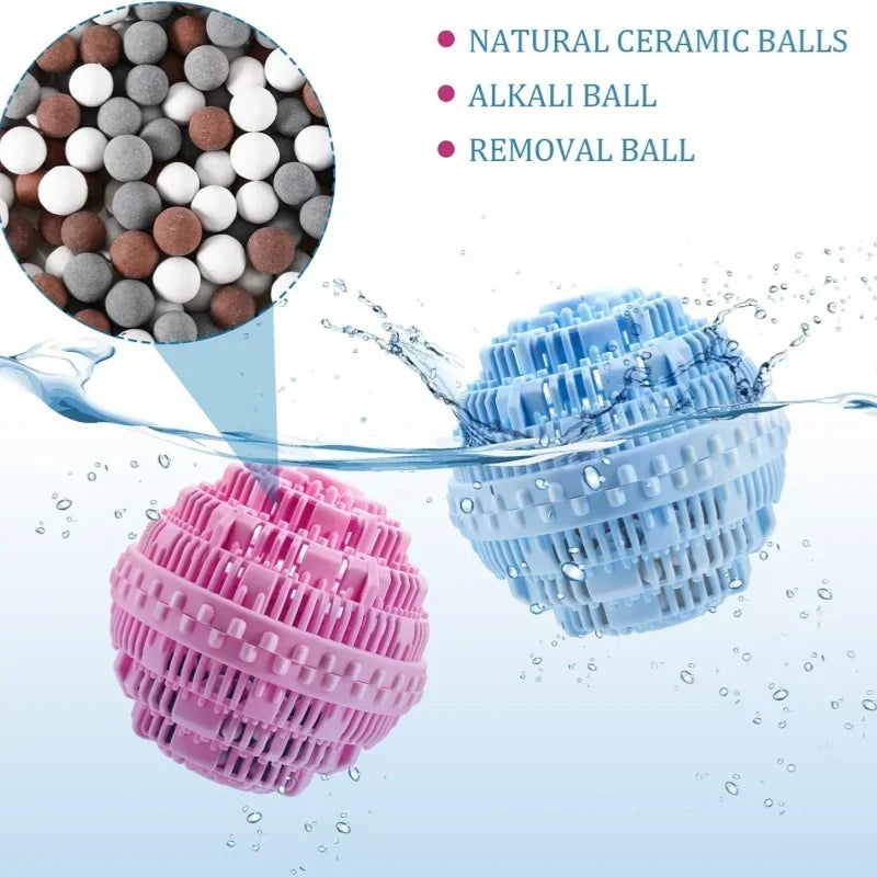 Laundry Balls for Washing Machine - Eco Friendly Wash Ball & Detergent Alternative