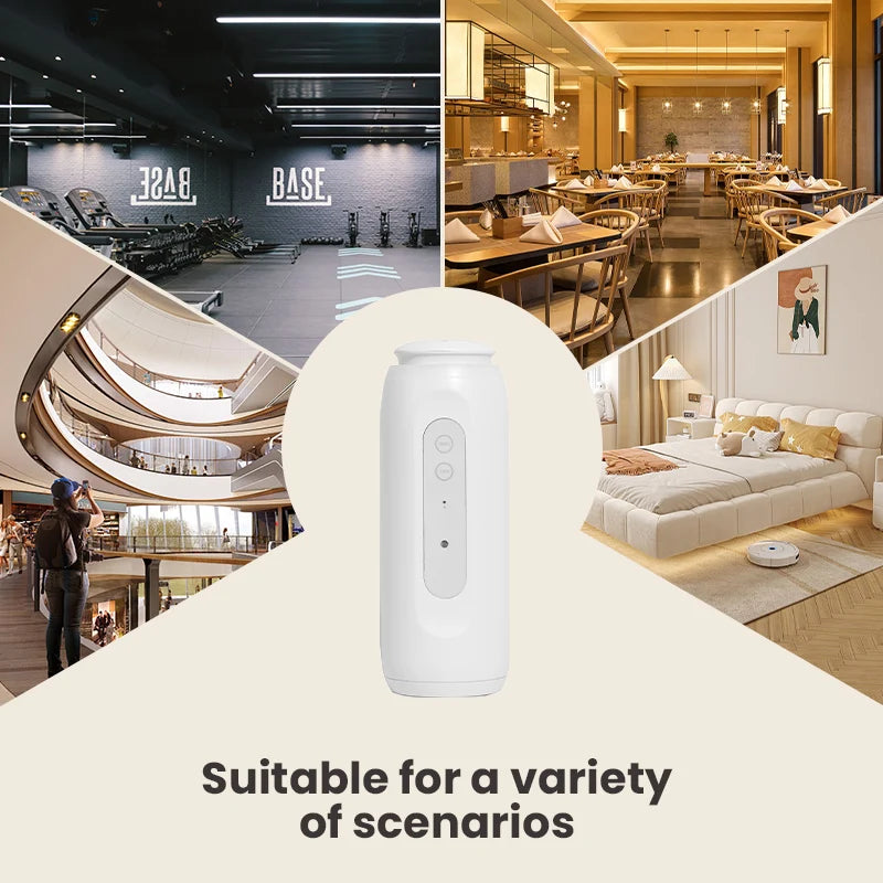 300m³ Wall Mounted Bluetooth Control - Fragrance Diffuser - Home Scent Air Freshener - Air Purifier - Oil Diffuser