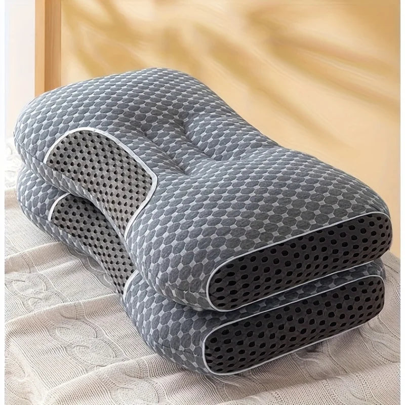 Adjustable Ergonomic Knitted Neck Massage Pillows - Soft, Comfortable, High Elasticity - All Seasons