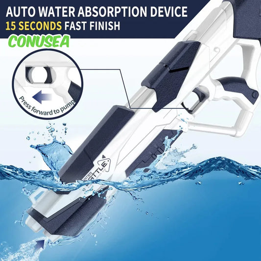 Electric Squirt Space Gun - Kids - Grown Kids - Pool - Beach - Outdoor Party