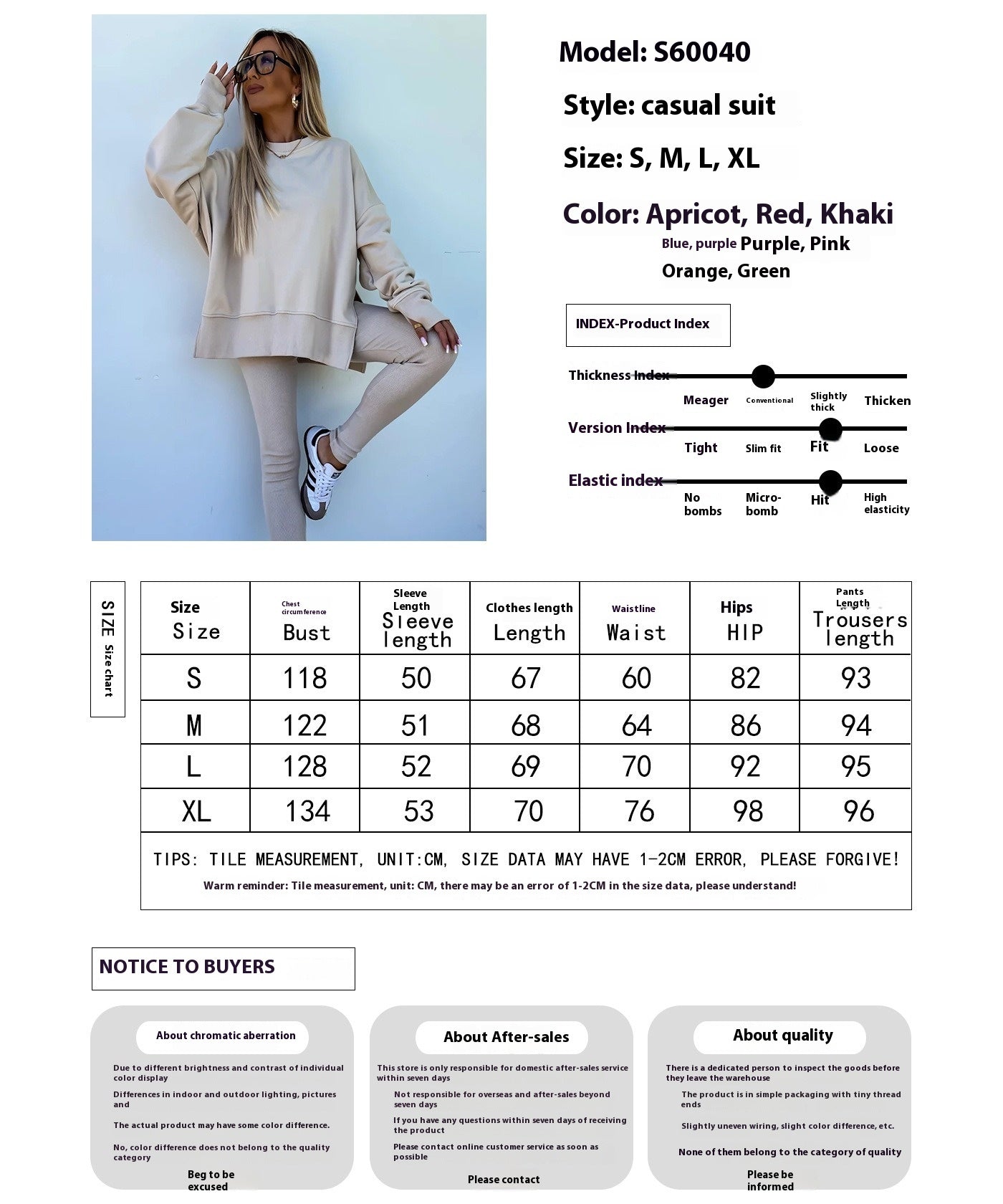 Women's Spring and Autumn Sports Hoodie - Long Sleeve - Solid Color Hoodie - Casual & Two Piece Set