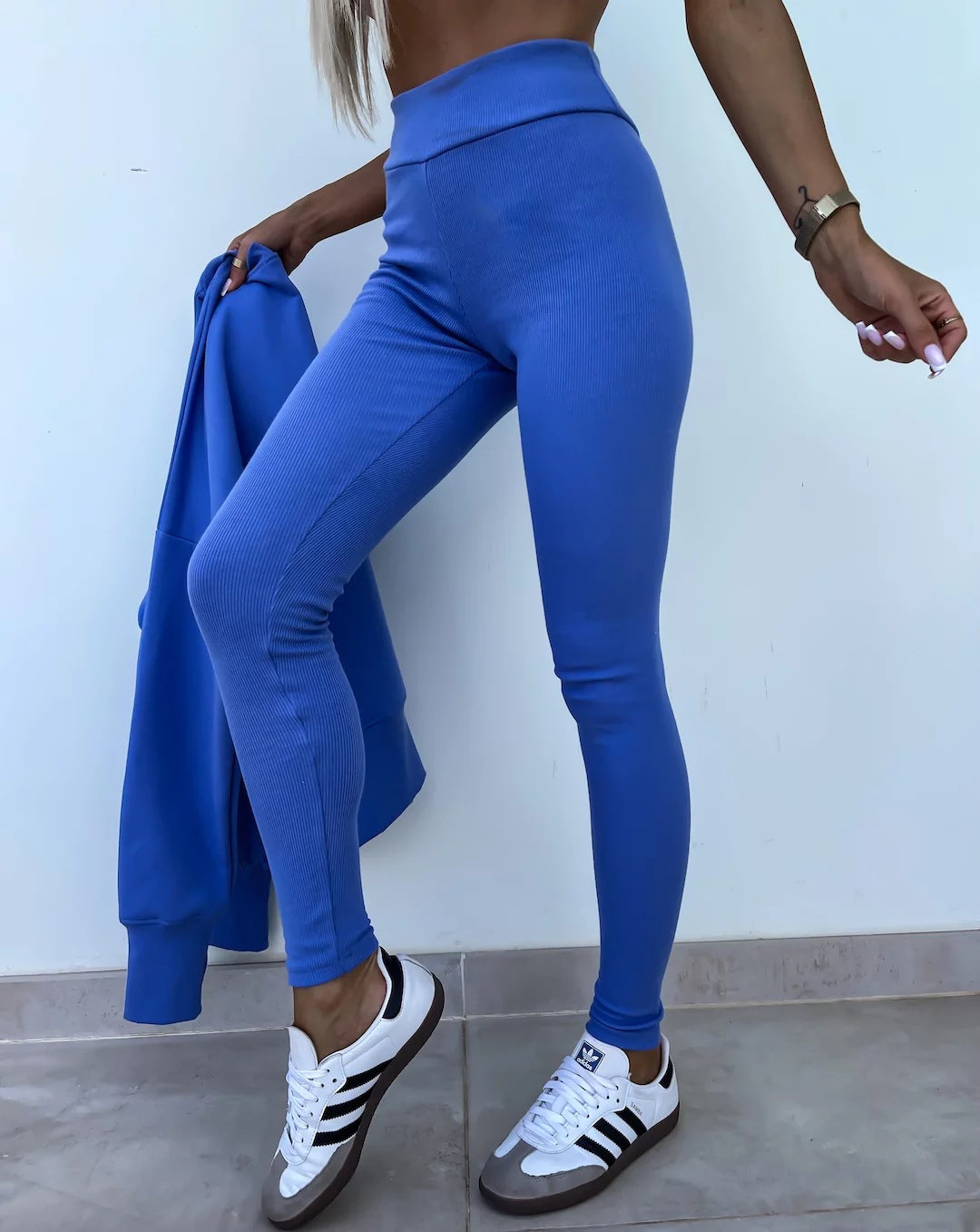 Women's Spring and Autumn Sports Hoodie - Long Sleeve - Solid Color Hoodie - Casual & Two Piece Set