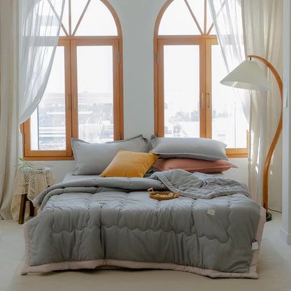 A Summer Quilt That's Lightweight Yet Cozy - Cooling Summer Quilt
