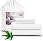 Lux Decor Bedsheet Set - Rayon Derived from Bamboo - Breathable & Soft, Hotel Luxury, Silky Bedding