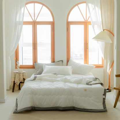 A Summer Quilt That's Lightweight Yet Cozy - Cooling Summer Quilt