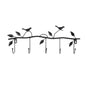 Multi-Functional Metal Bird Rack Coat, Keys or Hat, Mounted Hook