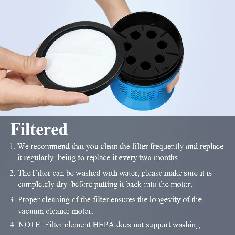 Vacuum Cleaner - Corded INSE I5 18Kpa Powerful Suction - 600W Motor Stick Handheld Vaccum Cleaner for Home - Attachments