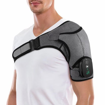 VIP Electric Shoulder Massager - Heating Pad - Vibration Massage - Support Belt - Shoulder Thermal Brace