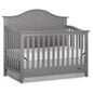 Dream On Me Ella 5-in-1 Full Size Convertible Crib in Pebble Grey -, Greenguard Gold Certified