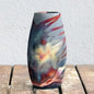 RAKU 6-inch Handmade Ceramic Vase