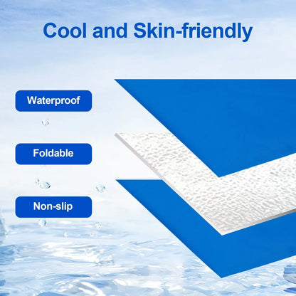 Pet Cooling Pad for Dogs & Cats - Pressure Activated Dog Cooling Pad - No Water or Refrigeration Required - Non-Toxic Gel