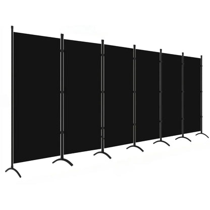 6 Panel Room Partition Foldable Privacy Screen