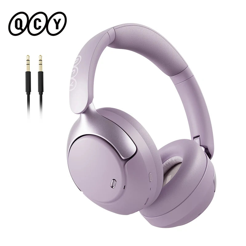 Adaptive ANC Wireless Headphones Over Ear Headset - 50dB with LDAC Hi-Res - Wireless Audio Bluetooth 5.4 Dual Connection