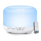 500ML Aromatherapy Oil Diffuser - Auto Shut Off (When Water Runs Out) - Essential Oil Aroma Diffuser - Humidifier - W/Remote