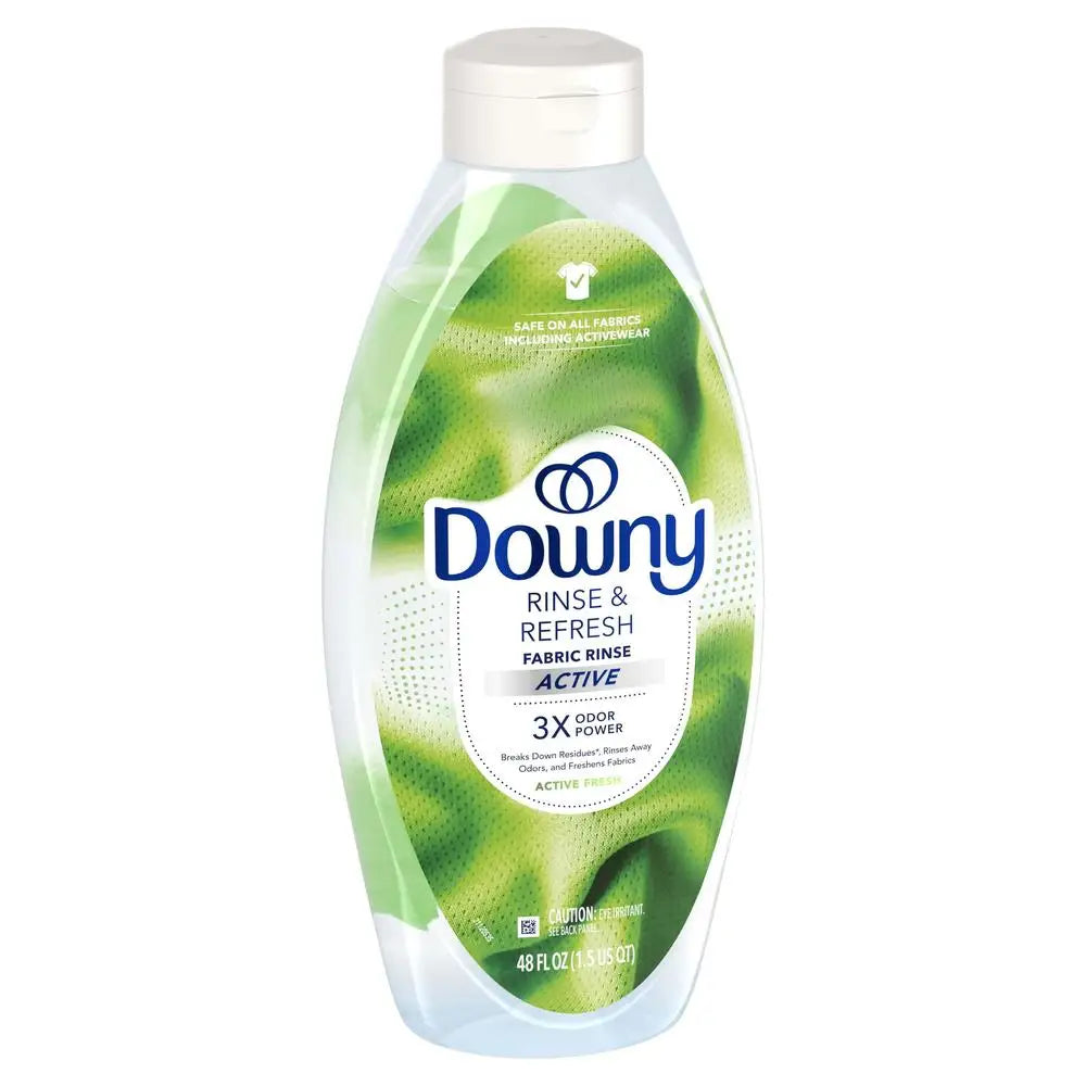 Downy Fabric Freshness Booster - Rinse & Refresh - Active Fresh Scent - 48 fl oz - Odor Fighter Laundry Rinse