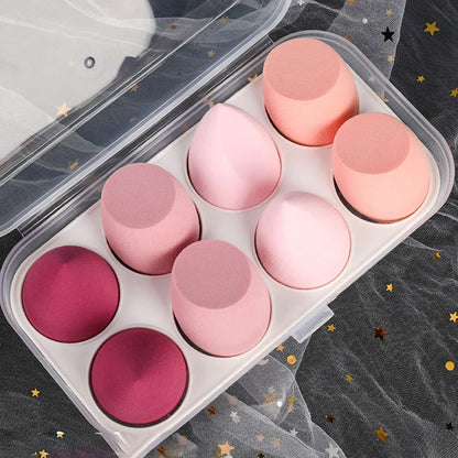 4/8pcs Makeup Sponge Beauty Egg