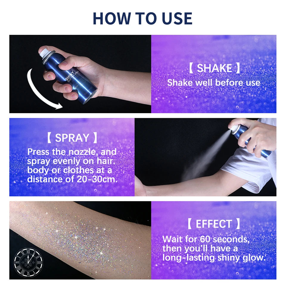 Hair Body Glitter for Body Shimmer