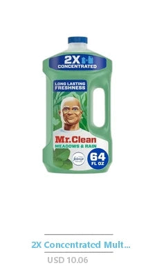 2X Concentrated Lavender Multi-Purpose Cleaner & Floor Cleaner - 128 Fluid oz - Long-lasting Freshness Cuts Through Grease & Grime