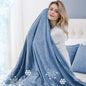 1PC Cooling Blanket for Hot Sleepers - Lightweight Summer Cold Thin Blankets for Sleeping, Hot Flashes, Night Sweats, Soft Blanket