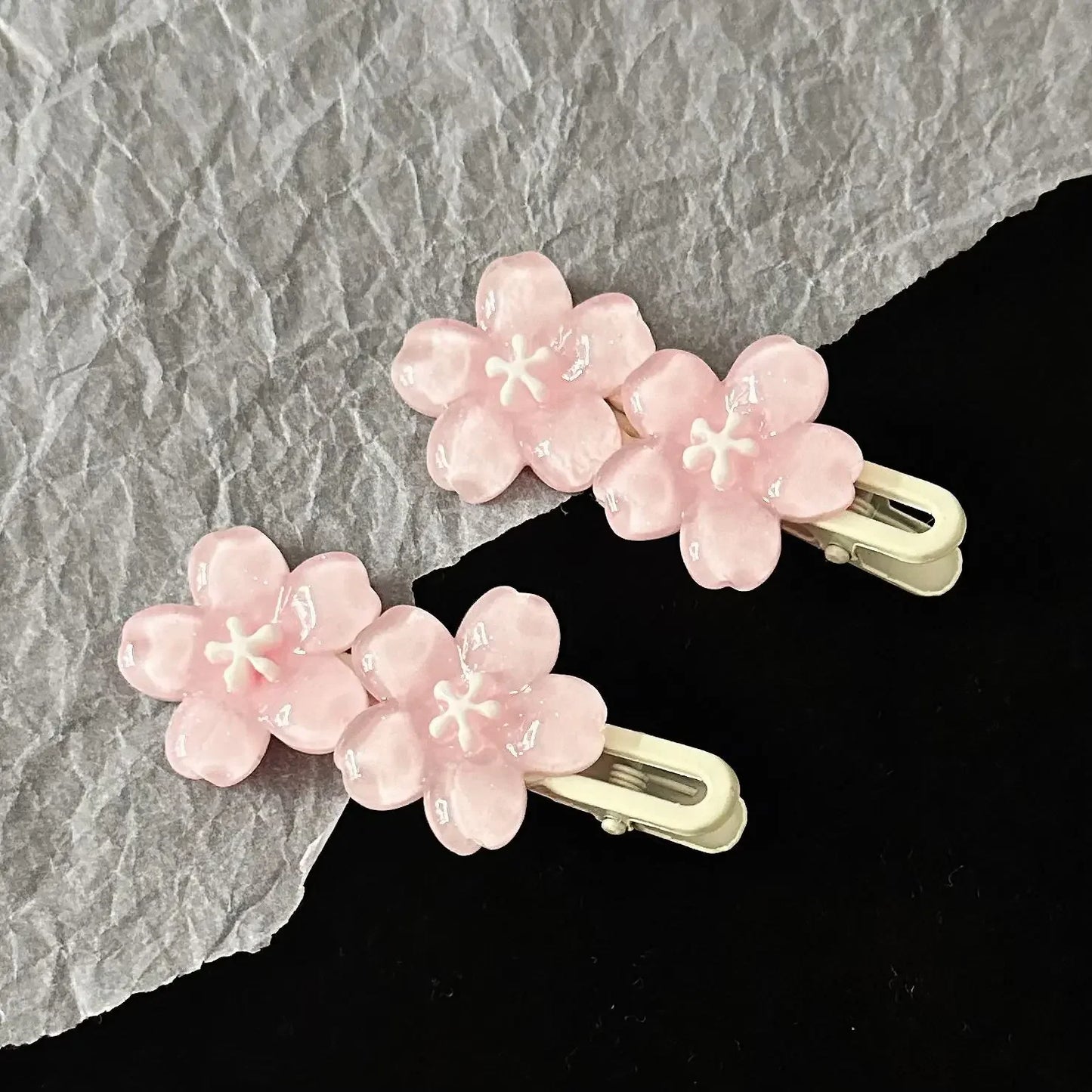 Cherry Blossom Hair Clip - 1 Piece